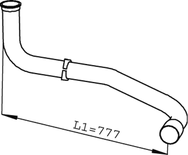 Tuyau d'échappement