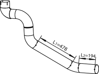 Tuyau d'échappement