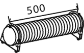 Tube ondulé, système d'échappement