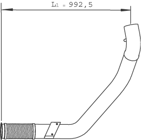 Tuyau d'échappement