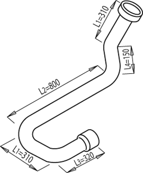 Tuyau d'échappement