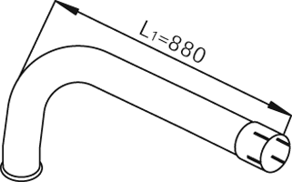 Tuyau d'échappement