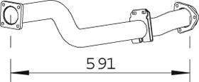 Tuyau d'échappement