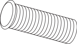 Tube ondulé, système d'échappement