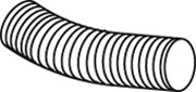 Tube ondulé, système d'échappement