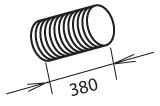 Tube ondulé, système d'échappement