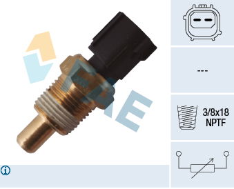 Sonde de température, liquide de refroidissement