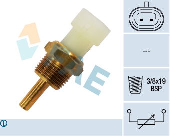 Sonde de température, liquide de refroidissement