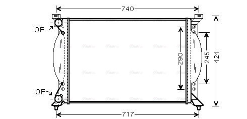 Radiateur, refroidissement du moteur