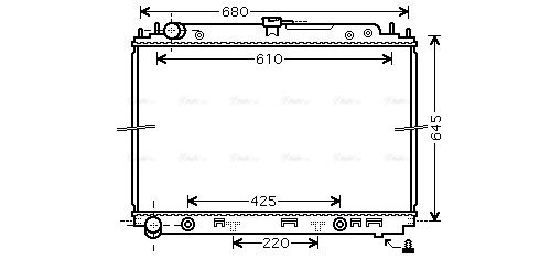 Radiateur, refroidissement du moteur 