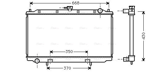 Radiateur, refroidissement du moteur 