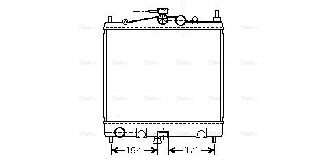 Radiateur, refroidissement du moteur 