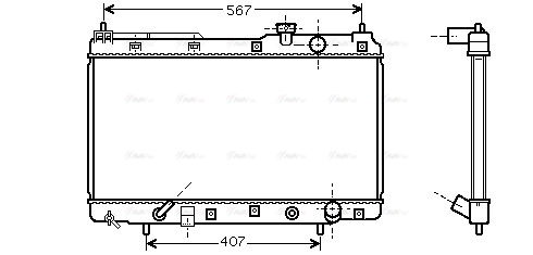 Radiateur, refroidissement du moteur 