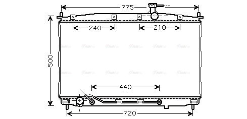 Radiateur, refroidissement du moteur 