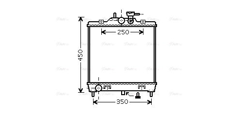 Radiateur, refroidissement du moteur 