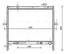 Radiateur, refroidissement du moteur 