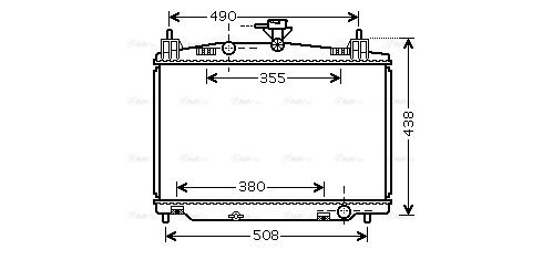 Radiateur, refroidissement du moteur 