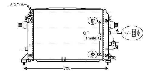 Radiateur, refroidissement du moteur 