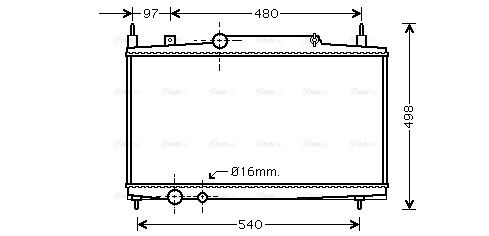 Radiateur, refroidissement du moteur 