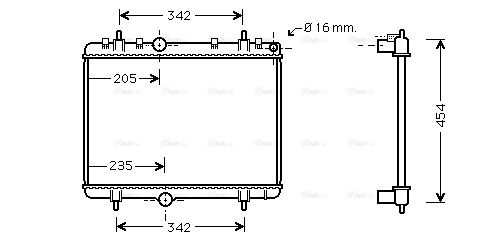 Radiateur, refroidissement du moteur