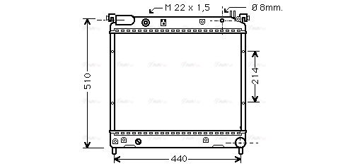 Radiateur, refroidissement du moteur 