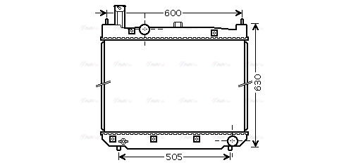 Radiateur, refroidissement du moteur 