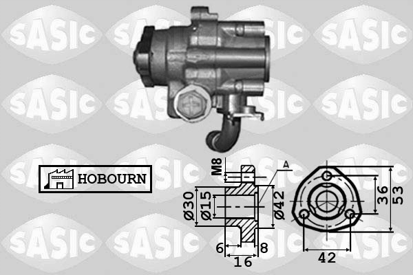 Pompe hydraulique, direction