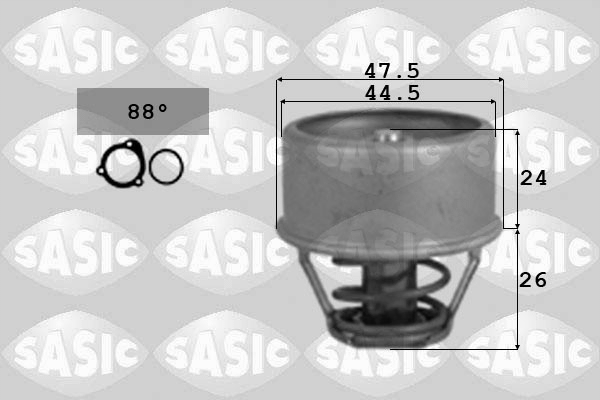 Thermostat d'eau