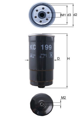 Filtre à carburant