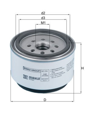 Filtre à carburant