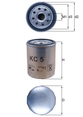 Filtre à carburant