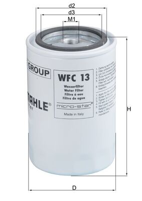 Filtre de liquide de refroidissement