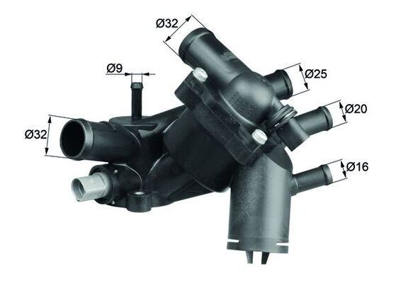 Thermostat d'eau