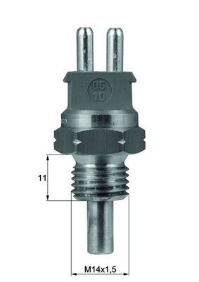 Sonde de température, liquide de refroidissement