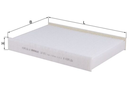 Filtre, air de l'habitacle