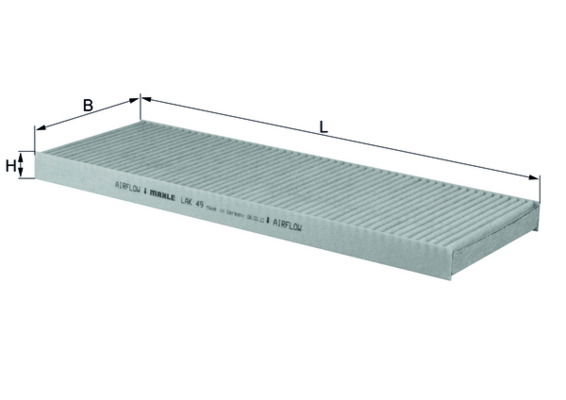 Filtre, air de l'habitacle