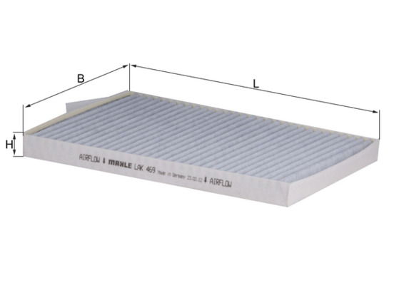 Filtre, air de l'habitacle