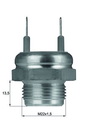 Interrupteur de température, ventilateur de radiateur