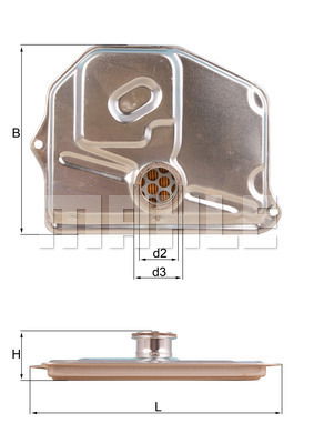 Filtre hydraulique, boîte automatique