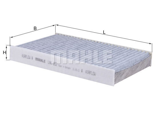 Filtre, air de l'habitacle