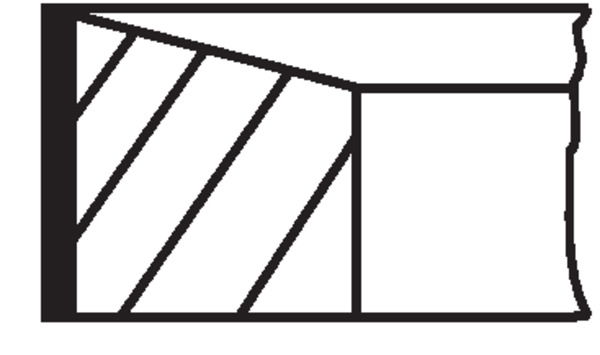 Jeu de segments de pistons