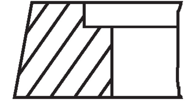Jeu de segments de pistons