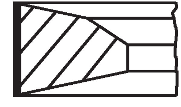 Jeu de segments de pistons