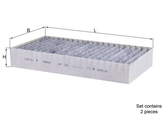 Filtre, air de l'habitacle