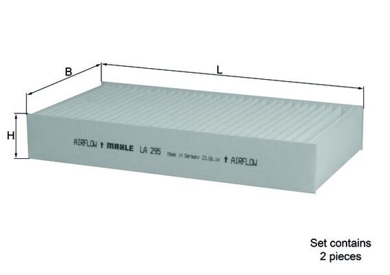 Filtre, air de l'habitacle