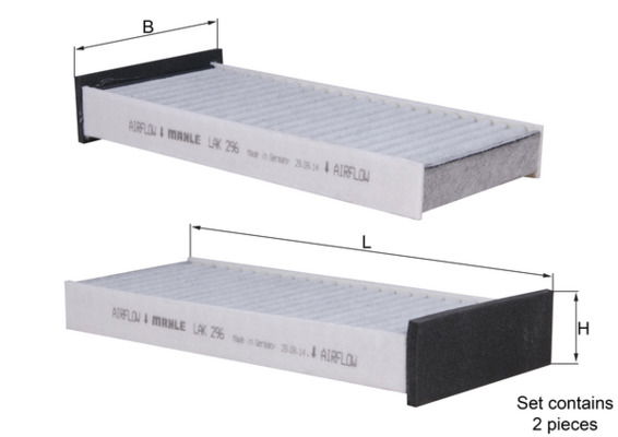 Filtre, air de l'habitacle