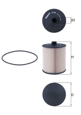 Filtre à carburant