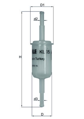 Filtre à carburant