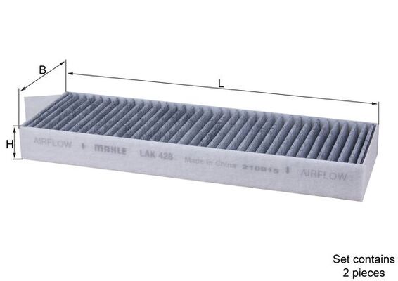 Filtre, air de l'habitacle