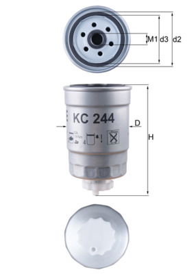 Filtre à carburant